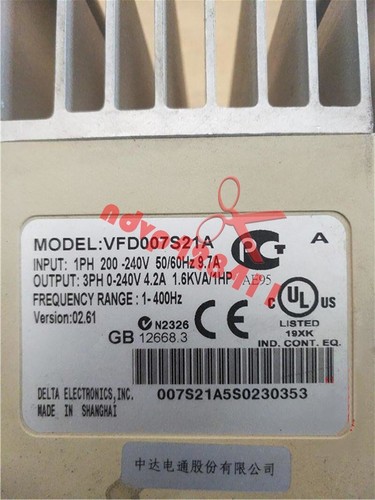 Convertitore delta vfd007s21a - delta,