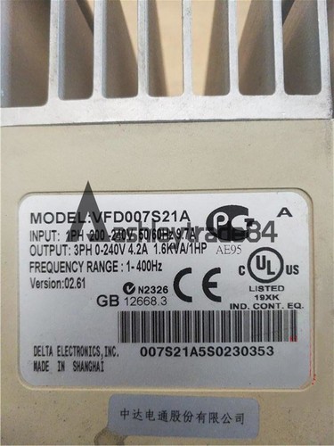 Convertitore delta vfd007s21a - convertitore,
